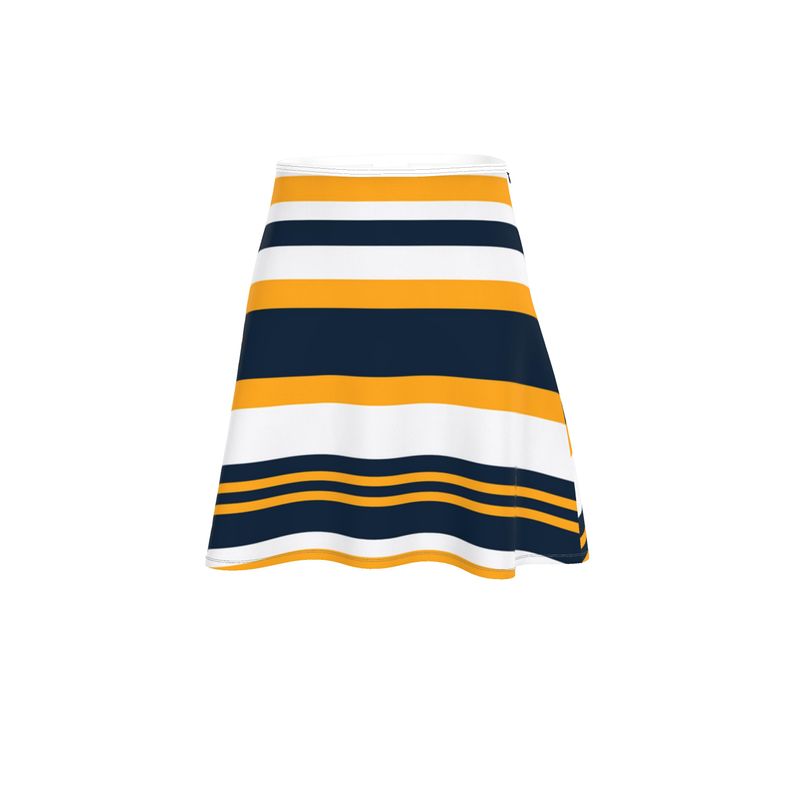 Striped Flare Skirt - Objet D'Art