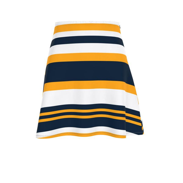 Striped Flare Skirt - Objet D'Art