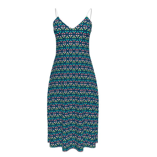 Blue Angel Sleeveless Midi Dress - Objet D'Art