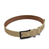 Tan Leather Belt - Objet D'Art