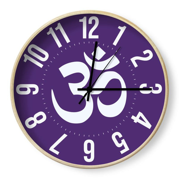 Aum Wall Clock - Objet D'Art