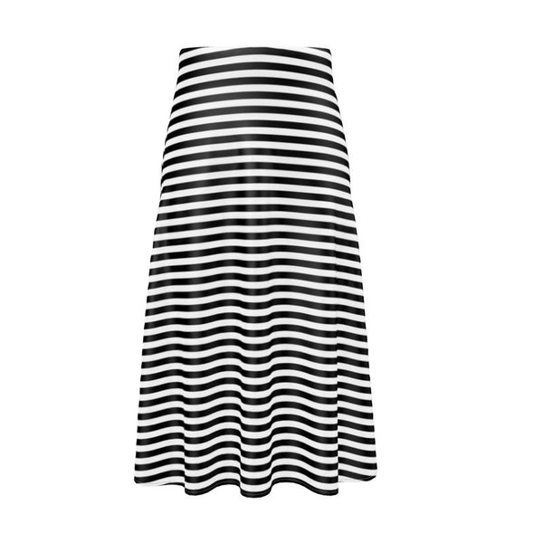 Striped Midi Skirt - Objet D'Art