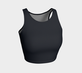 Polkadot Matte Athletic Crop Top - Objet D'Art