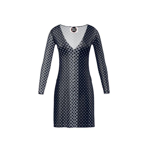 Striped Ladies Cardigan - Objet D'Art