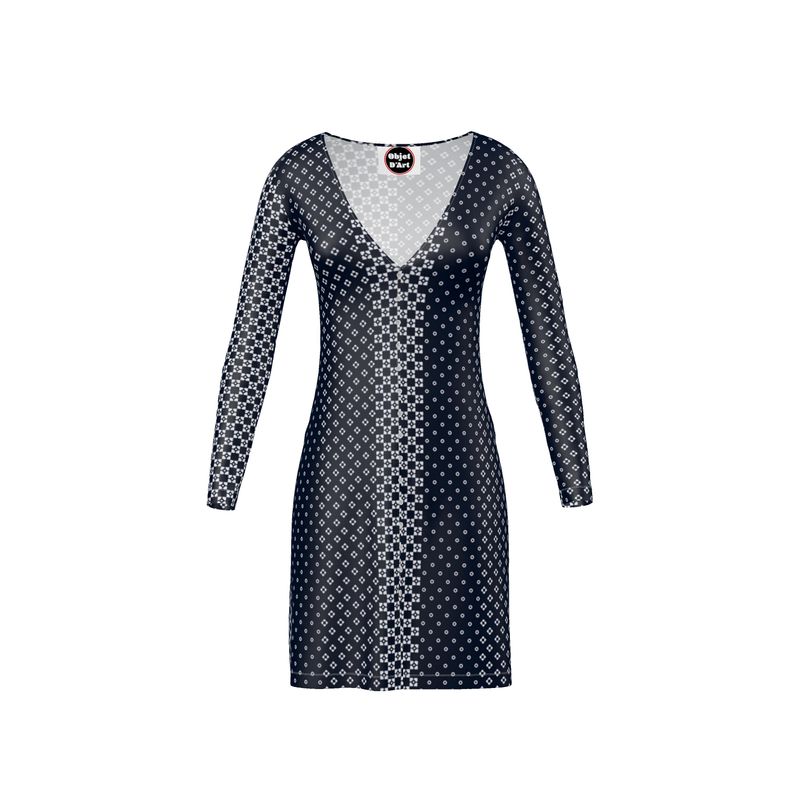 Striped Ladies Cardigan - Objet D'Art