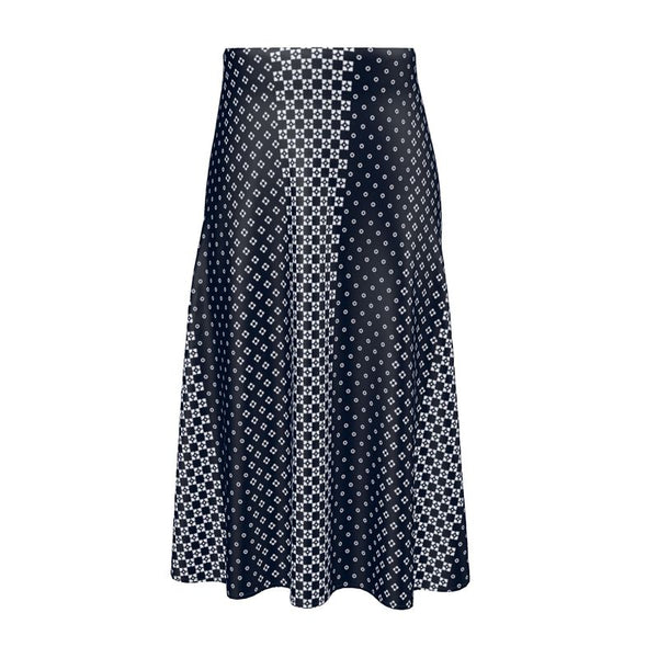 Boldly Striped Midi Skirt - Objet D'Art
