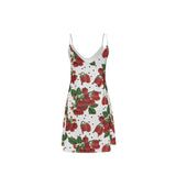 Colossal Raspberry Slip Dress - Objet D'Art