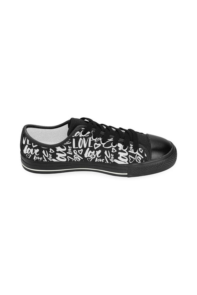 Love Love Love Women's Classic Canvas Shoes - Objet D'Art