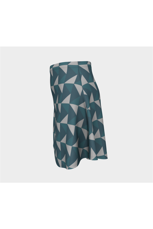 Right Angles Flare Skirt - Objet D'Art