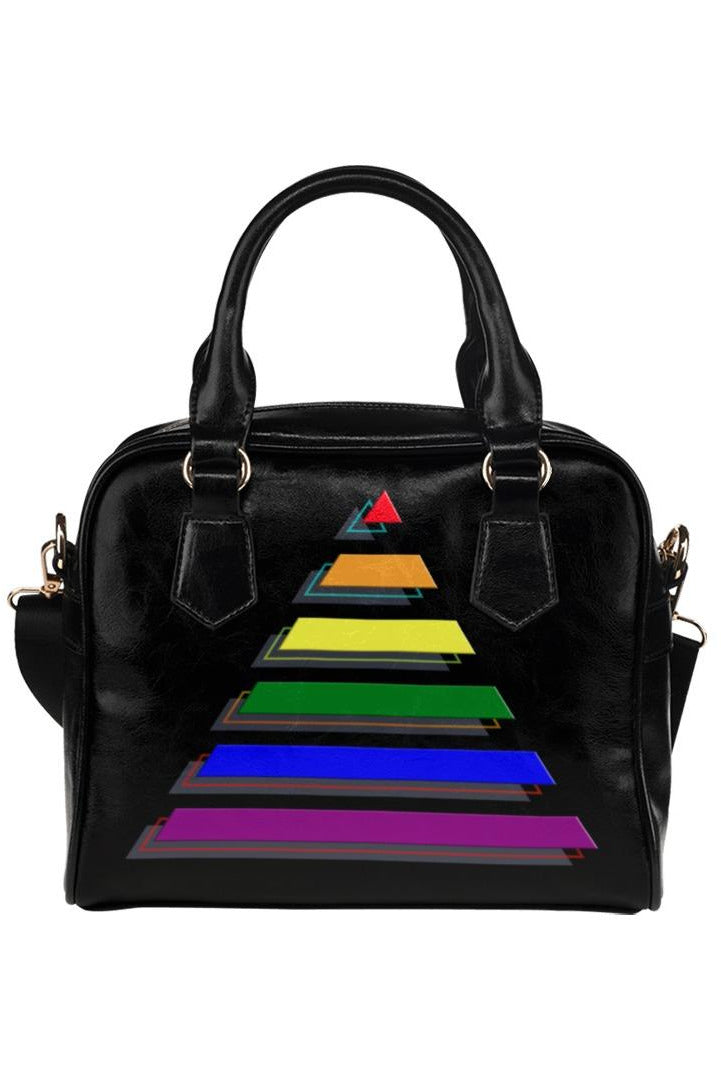 tri purse shadow Shoulder Handbag (Model 1634) - Objet D'Art