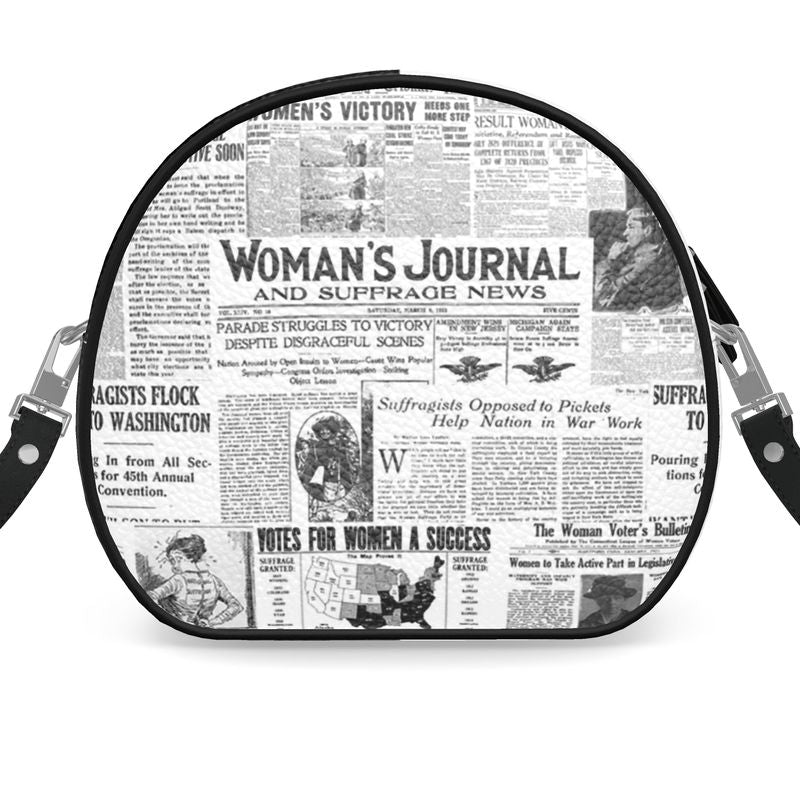 Women's Suffrage Round Box Bag - Objet D'Art