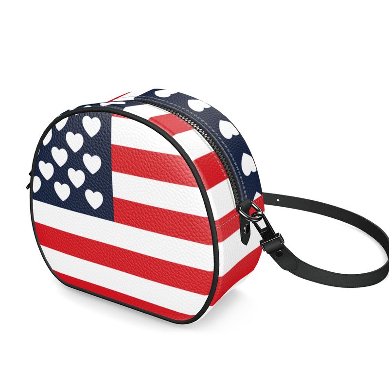 Compassionate States of America Round Box Bag - Objet D'Art