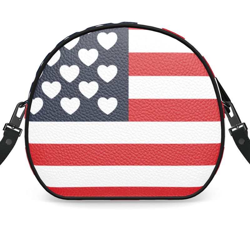 Compassionate States of America Round Box Bag - Objet D'Art