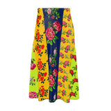 Ecletic Class Floral Midi Skirt - Objet D'Art
