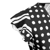 Eclectic Print Tea Dress - Objet D'Art