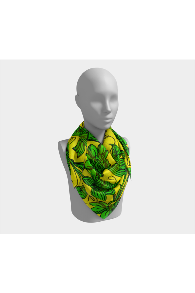 All Bright Meadows Square Scarf - Objet D'Art