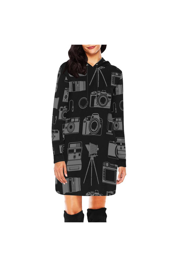 Evolution Hoodie Mini Dress - Objet D'Art