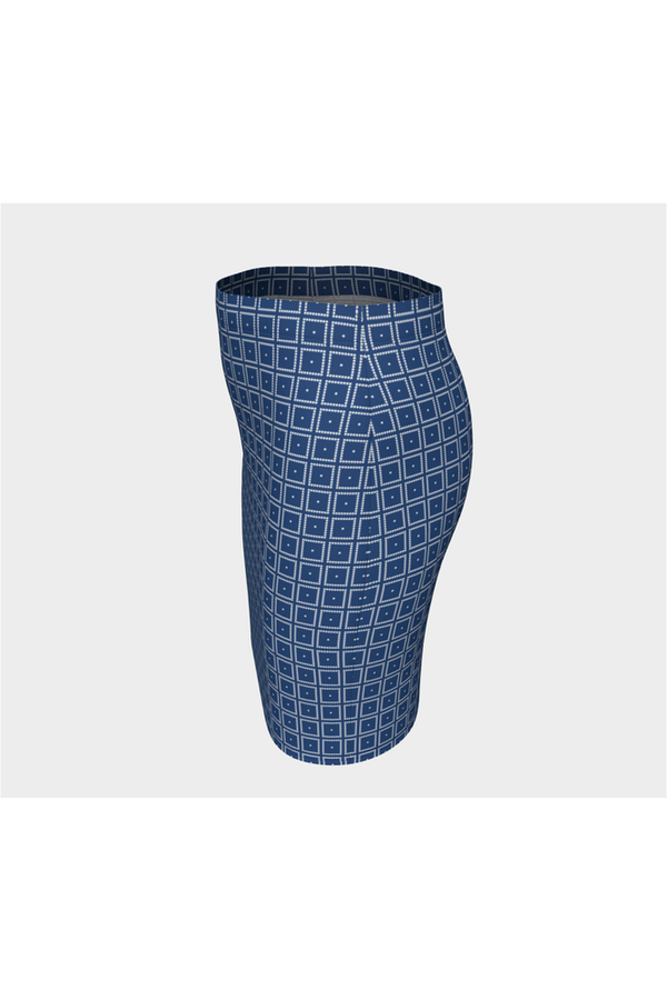Dot Matrix Fitted Skirt - Objet D'Art