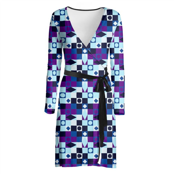 M Kemp Wrap Dress - Objet D'Art