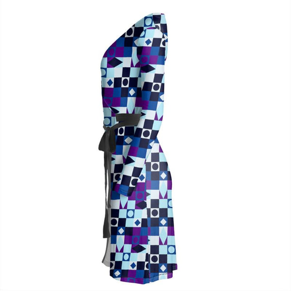 M Kemp Wrap Dress - Objet D'Art