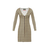 Houndstooth Ladies Cardigan - Objet D'Art