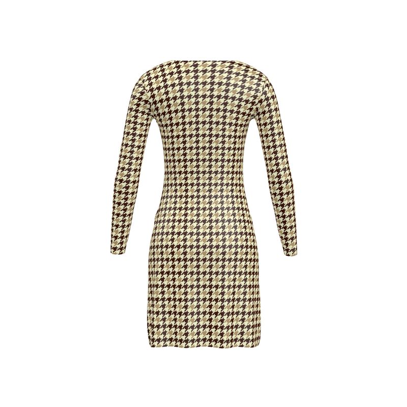 Houndstooth Ladies Cardigan - Objet D'Art