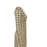 Houndstooth Ladies Cardigan - Objet D'Art