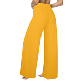 Butterfly Amber Women's Wide Leg Lounge Pants (Model L77)