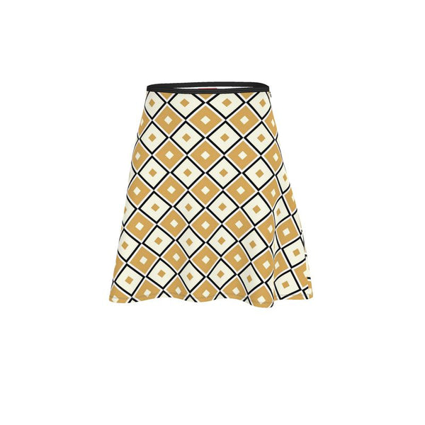 Diamond Life Flared Skirt - Objet D'Art