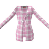 Pink Plaid - Objet D'Art