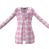 Pink Plaid - Objet D'Art