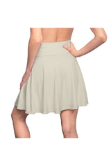 Wheat Women's Skater Skirt - Objet D'Art