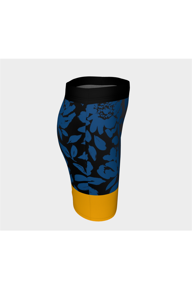 Floral Midnight Fitted Skirt - Objet D'Art