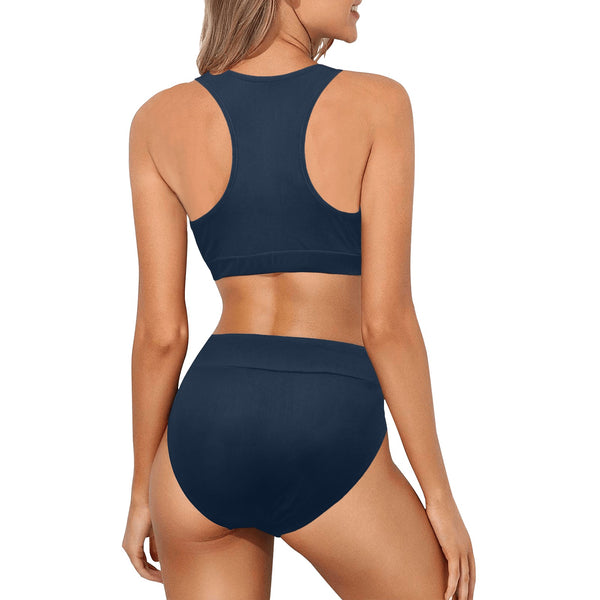 cheribum green Crop Top Bikini Set (Model S21) - Objet D'Art