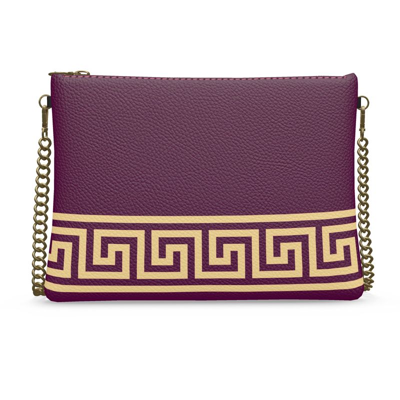 Asian Accents Crossbody Bag with Chain - Objet D'Art