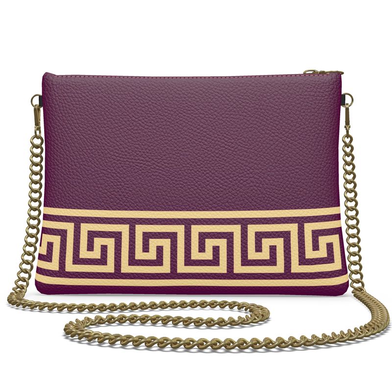 Asian Accents Crossbody Bag with Chain - Objet D'Art