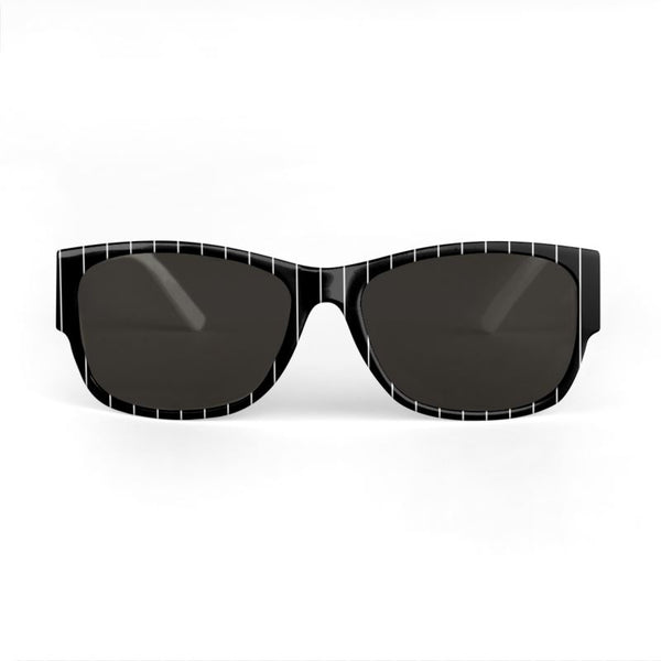Pinstriped Sunglasses - Objet D'Art