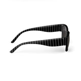 Pinstriped Sunglasses - Objet D'Art