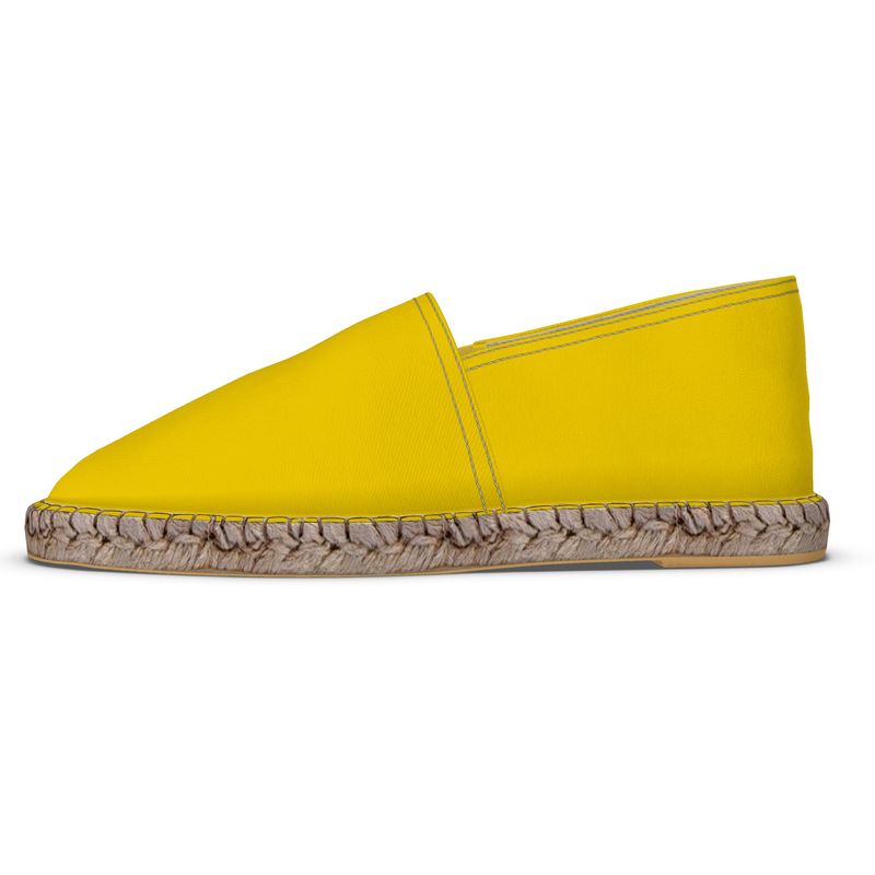 Sunflower Yellow Espadrilles - Objet D'Art