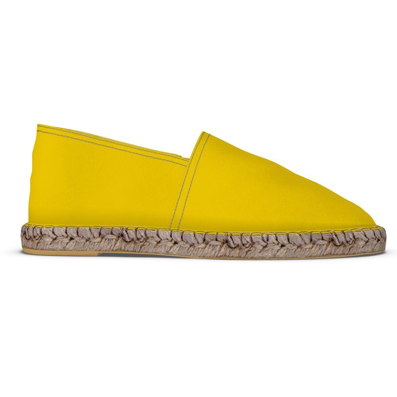 Sunflower Yellow Espadrilles - Objet D'Art