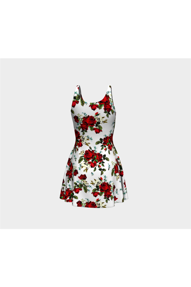 Rosy Flare Dress - Objet D'Art