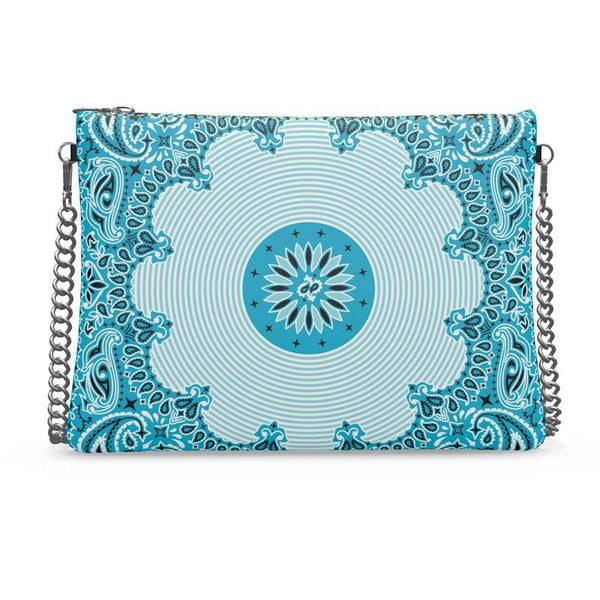 Bandana Crossbody Bag with Chain - Objet D'Art
