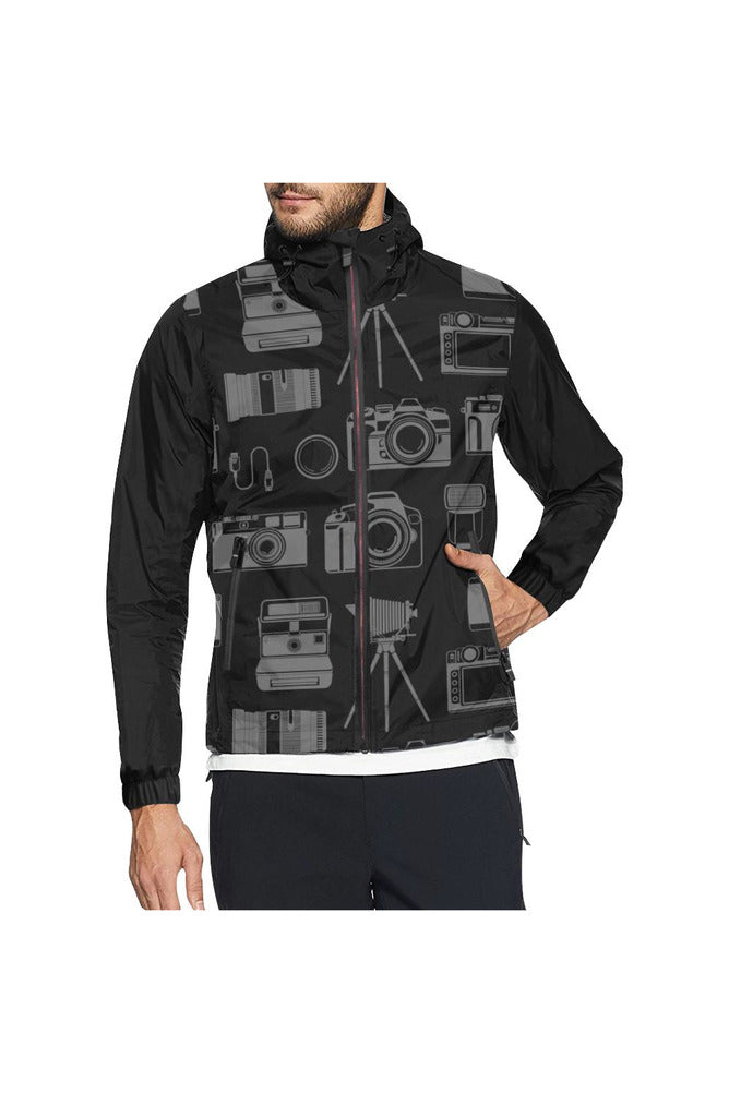 camera 2 Unisex All Over Print Windbreaker (Model H23) - Objet D'Art