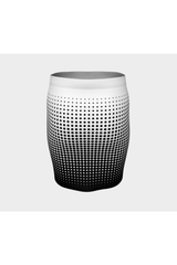 Halftone Fitted Skirt - Objet D'Art