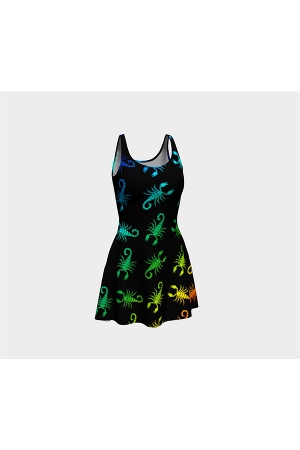 Scorpion Flare Dress - Objet D'Art