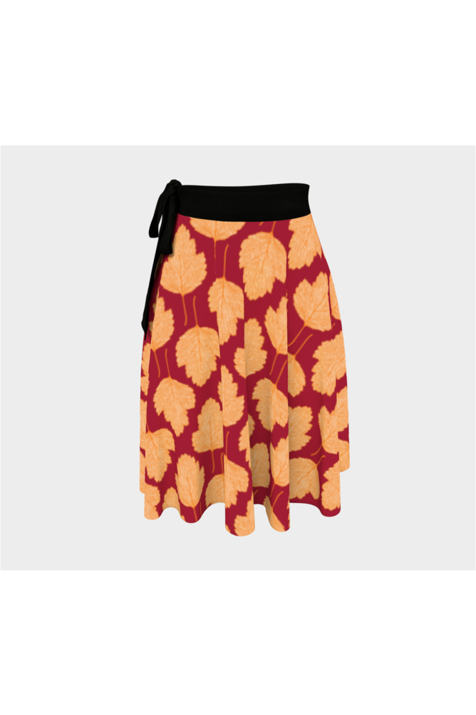 Autumn Leaves Wrap Skirt - Objet D'Art