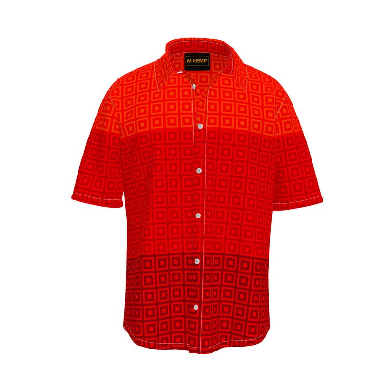 Autumn Matrix Short Sleeve Shirt - Objet D'Art