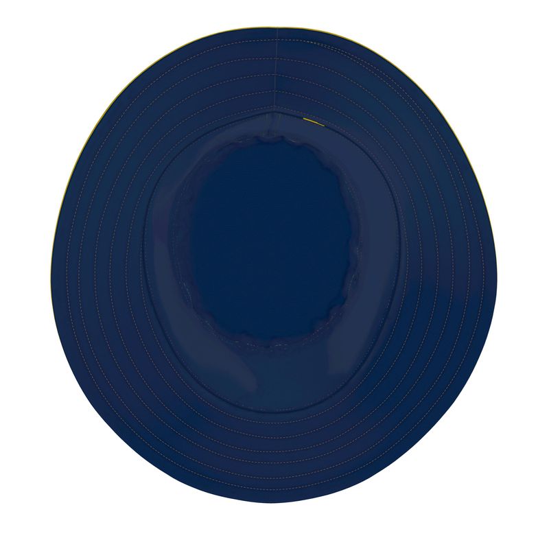 Sunflower Yellow & Dnipro Blue Reversible Bucket Hat - Objet D'Art