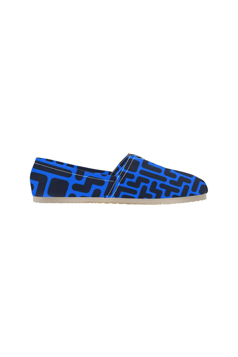 TET FR Unisex Classic Canvas Slip-On (Model 1206) - Objet D'Art