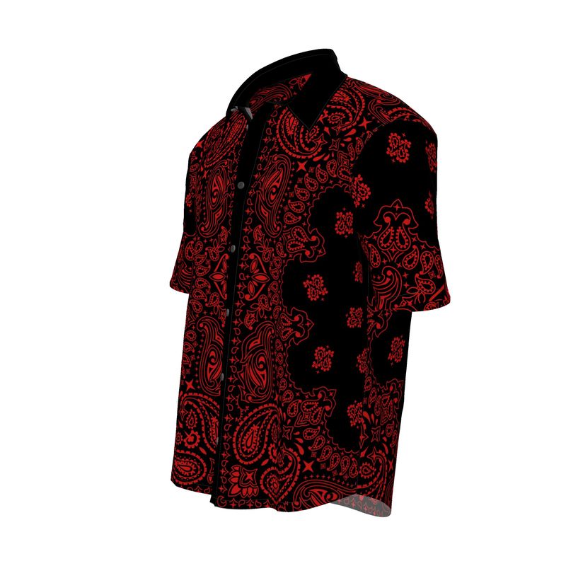 Bandana Art Mens Short Sleeve Shirt - Objet D'Art